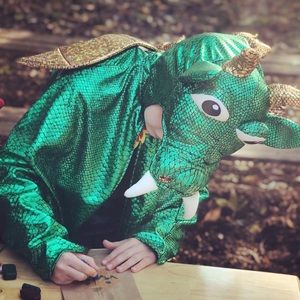 Dream Play Imagine Dragon Cape Costume size 3-6